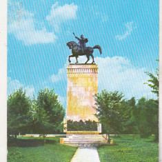 bnk cp Suceava - Statuia ecvestra a lui Stefan cel Mare - necirculata