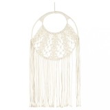 Cumpara ieftin Cuier de perete din macrame, 40x80, bumbac