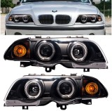 Far faruri BMW E46 NFL Angel Eyes negru NOU