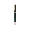 Stilou Pelikan Souveran M1000 F, Aur 18K, Negru, Lux, Mecanism Piston, Cutie