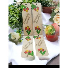 Semne carte &quot;O primavara frumoasa&quot; - Set 4 bucati
