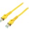 Patch Cord S/FTP Cat 6a Cu Galben 2m