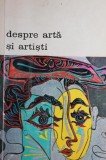 DESPRE ARTA SI ARTISTI
