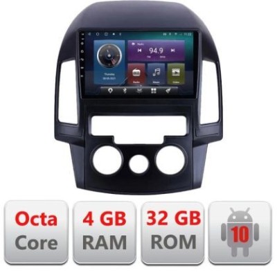 Navigatie HHyundai I30 2009-2012 clima manuala C-i30ac Octa Core cu Android Radio Bluetooth Internet GPS WIFI 4+32GB CarStore Technology foto