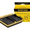 Patona Dual incarcator pentru Canon BP-511 EOS 650 10D 20D 20Da 300D 300D 40D CMV500 D30 inkl. Micro-USB