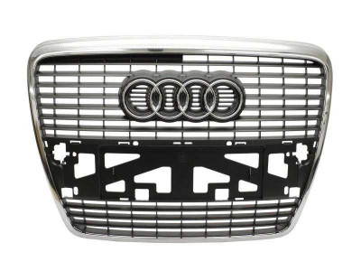 Grila radiator crom originala Audi A6 C6 an 2005-2008 , este noua foto