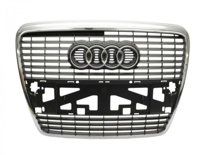 Grila radiator crom originala Audi A6 C6 an 2005-2008 , este noua