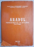Cumpara ieftin Aradul, permanenta in istoria patriei - Carte Istorie