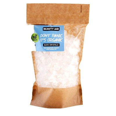Cristale de Baie Hidratante cu Ulei de Cocos si Sare de Mare 600 grame Beauty Jar foto