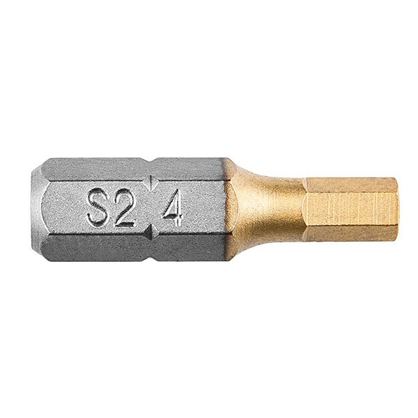 Set biti HEX4x25mm 1/4&quot; 2buc. GRAPHITE 57H968 HardWork ToolsRange