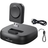 Cumpara ieftin Incarcator fara fir pentru Apple Watch Delidigi, ABS, negru