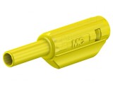 Mufă Banană 2mm Galbenă Aurită 10A 600V