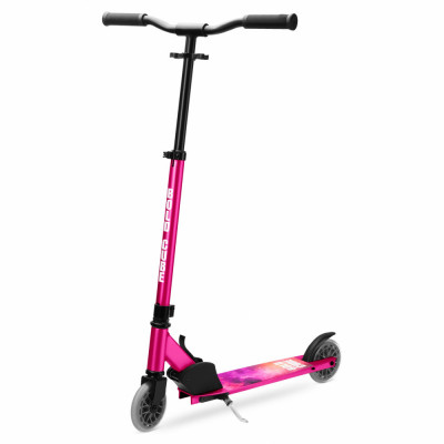 Trotineta fete cu 2 roti pliabila - Scooter Deluxe Fuchsia foto