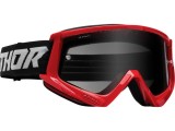 MBS Ochelari Thor Combat Sand Racer, rosu/negru, sticla fumurie, Cod Produs: 26012697PE
