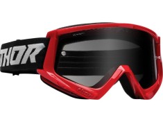 MBS Ochelari Thor Combat Sand Racer, rosu/negru, sticla fumurie, Cod Produs: 26012697PE