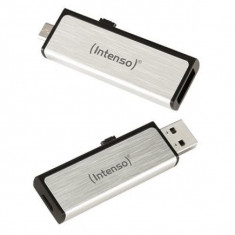 Memorie USB ?i Micro USB INTENSO 3523480 32 GB Argintiu foto