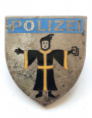 Insigna veche de politie - Germania - A 3692 foto