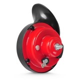 Claxon Auto Camion 24V SEGER Electromagnetic Melc Ton Inalt 105-118dB Negru/Rosu