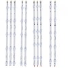Set barete LED LG 42 inch,10 barete 5 LED, LG 42&quot; ROW2.1 Rev0.0 1 L1 R1 L2 R2, Oem