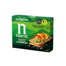 Paine Crocanta din Ovaz Integral cu Rozmarin si Sare Fara Gluten 150 grame Nairn&amp;#039;s Cod: 612322000776 foto