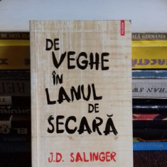 DE VEGHE IN LANUL DE SECARA - J.D. SALINGER