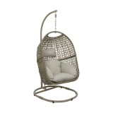 Fotoliu de grădină suspendat răchită Maro 95 x 195 cm