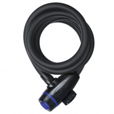 Cablu Antifurt Bicicleta Oxford Cable Lock Smoke, 12 x 1800mm