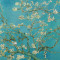 Fototapet autocolant Creanga de cires pictata, 250 x 150 cm
