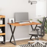vidaXL Blat de birou 110x80x2,5 cm dreptunghiular lemn masiv de acacia