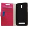 Husa tip carte cu stand siclam pentru HTC Desire 500 / 506E