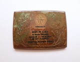 Respect muncitoresc turnat in bronz