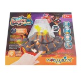Cumpara ieftin Set de joaca, Stem Aqua Dragons, Habitat Vulcan cu lava, acvariu cu led si Aqua Dragons rosii