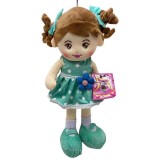 Papusa Plus Rochita Turcoaz, 40cm, Canta in Romana, Baterii Incluse, AG13, Spalare Usoara