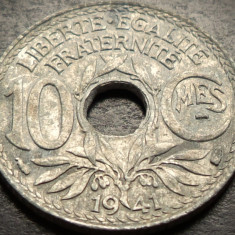 Moneda istorica 10 CENTIMES - FRANTA, anul 1941 * cod 5031
