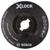 Bosch 2608601715 - Placa de slefuire rotunda cu scai 125 mm fara gauri compozitie medie -