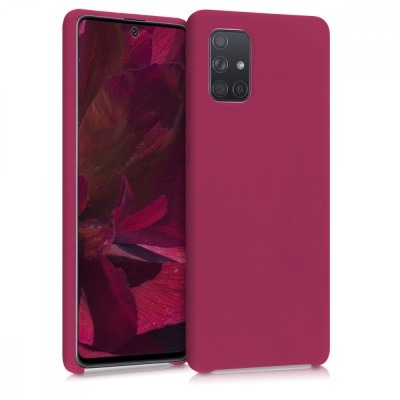 Husa pentru Samsung Galaxy A71, Silicon, Violet, 51209.175 foto