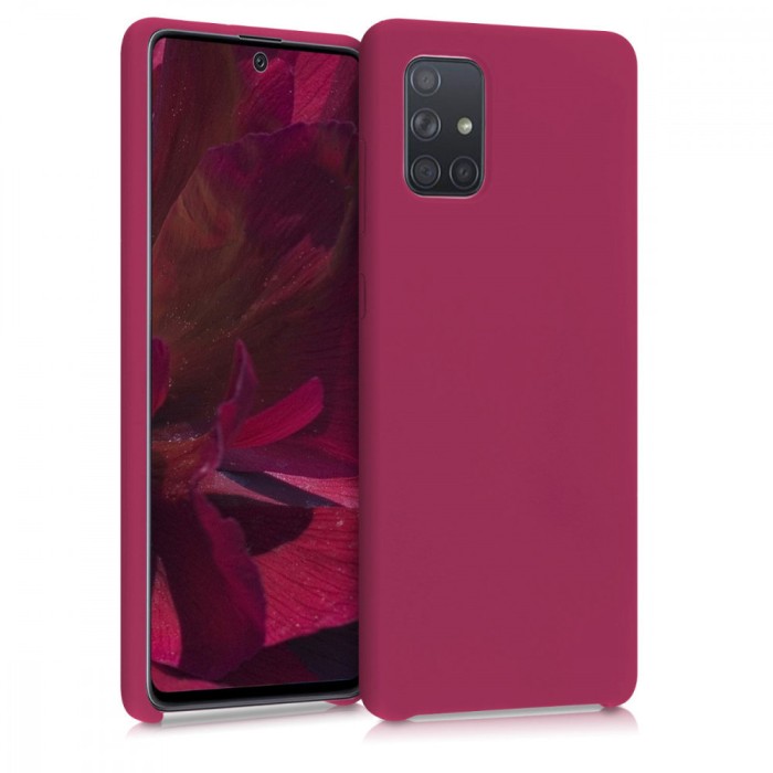 Husa pentru Samsung Galaxy A71, Silicon, Violet, 51209.175