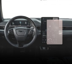 Folie protectie display navigatie Duragon, din silicon, pentru Ford Mustang Mach-E GT 2021+, mata, anti-amprenta, kit instalare