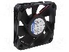 Ventilator 119x119x25mm, 24V DC, volum aer 225m3/h, EBM-PAPST - 4414FNH