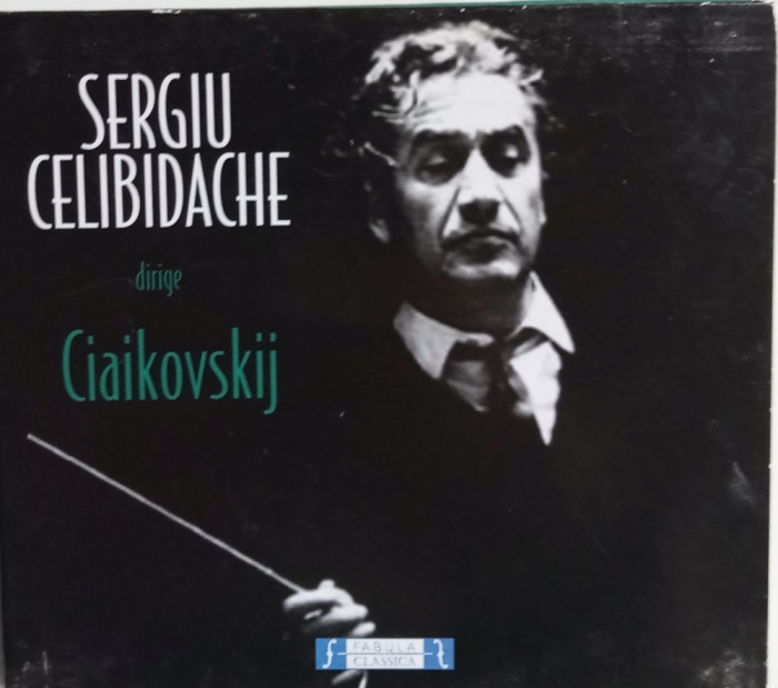CD Sergiu Celibidache dirijeaza Ceaikovsky Orchestra Symphony Londra WDR Koln