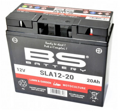 Baterie 20ah 12v BS-Battery (AGM Gel) foto