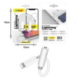 Andowl Q-ZJ2 &ndash; Adaptor Lightning Masculin la 3.5mm Feminin