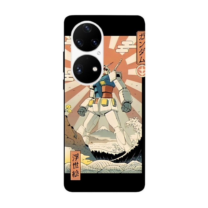 Husa compatibila cu Huawei Nova Y70 model Samurai Robot Suit, Silicon, TPU, Viceversa