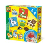 Kit creativ copii cu animale si forme senzoriale, 1-4 ani