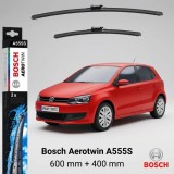 Cumpara ieftin Ștergătoare VW Polo V 6R1/6C1 06.2009&ndash;10.2017 | A555S &ndash; BOSCH