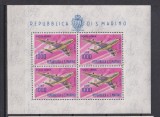 SAN MARINO,1964 POSTA AERIANA MI. 829 KLB MNH, Nestampilat