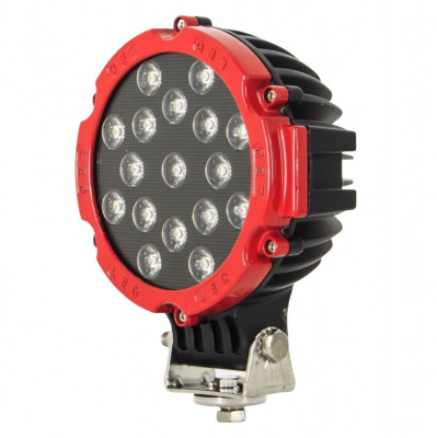 Proiector Led Auto Offroad 51W/12V-24V 3740 Lumeni Rosu Spot Beam 30 Grade 976109 foto