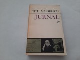 Jurnal vol. V-Titu Maiorescu, RF1/1