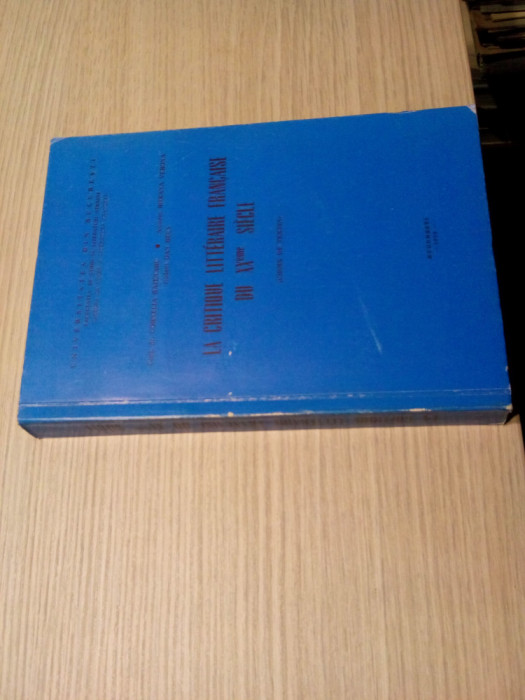 LA CRITIQUE FRANCAISE DU XX -eme SIECLE - C. Bajenaru -1979, 416 p.; 500 ex.