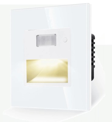 Spot led Scara cu senzor rama din sticla, alb, 1.5W, 1800K-7500K foto